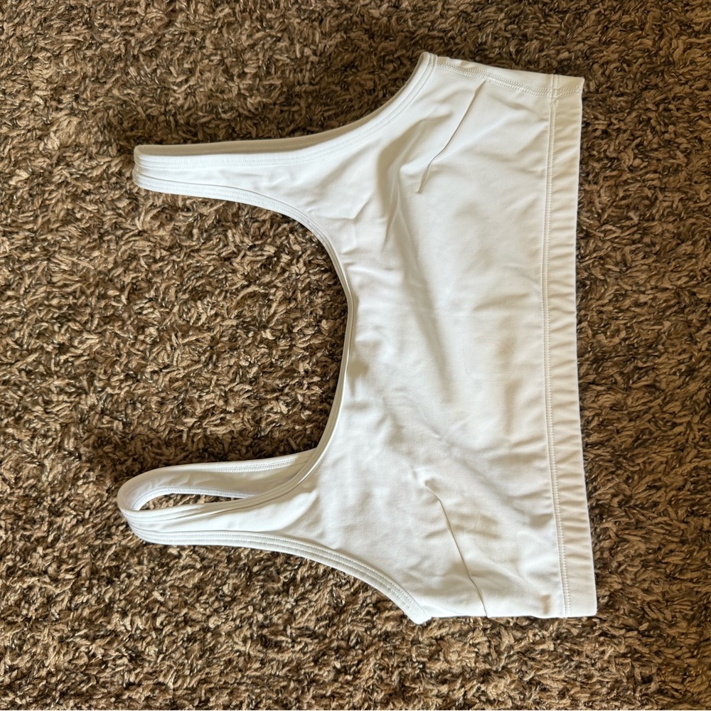 Aritzia White Sports Bra